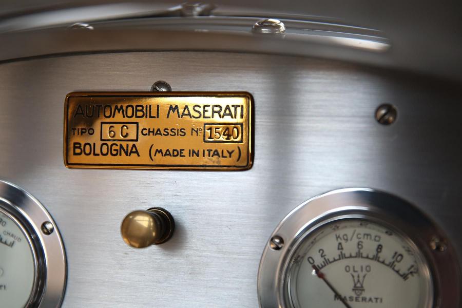 Панель приборов Maserati 6CM 1936 года  (фото 7 из 9)